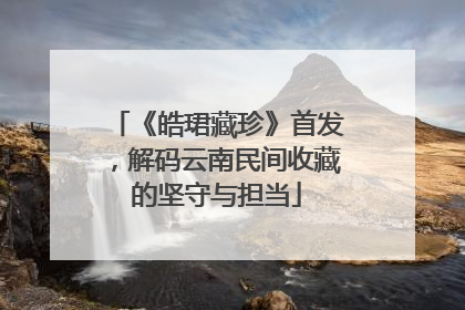 《皓珺藏珍》首发，解码云南民间收藏的坚守与担当
