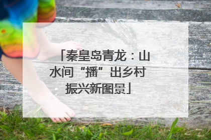 秦皇岛青龙：山水间“播”出乡村振兴新图景