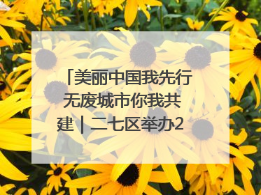 美丽中国我先行 无废城市你我共建｜二七区举办2025年六五环境日主题宣传活动