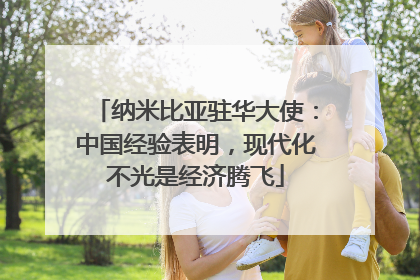 纳米比亚驻华大使：中国经验表明，现代化不光是经济腾飞