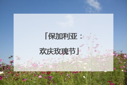 保加利亚：欢庆玫瑰节