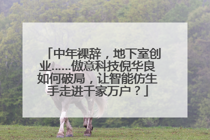 中年裸辞，地下室创业……傲意科技倪华良如何破局，让智能仿生手走进千家万户？
