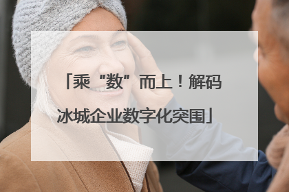 乘“数”而上！解码冰城企业数字化突围