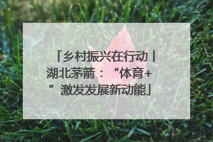 乡村振兴在行动丨湖北茅箭：“体育+”激发发展新动能