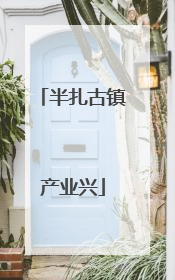半扎古镇产业兴