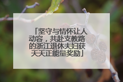 坚守与情怀让人动容，共赴支教路的浙江退休夫妇获天天正能量奖励