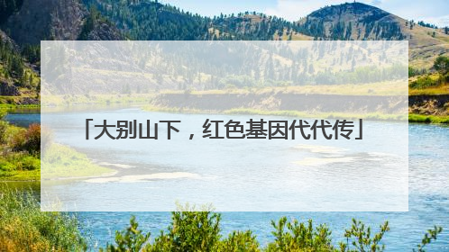 大别山下，红色基因代代传