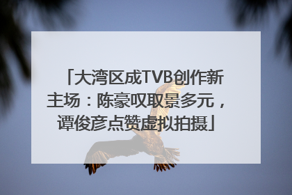 大湾区成TVB创作新主场：陈豪叹取景多元，谭俊彦点赞虚拟拍摄
