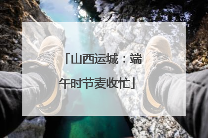 山西运城：端午时节麦收忙
