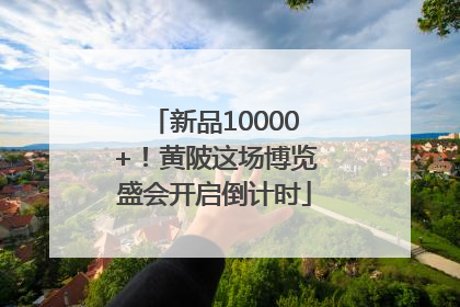 新品10000+！黄陂这场博览盛会开启倒计时