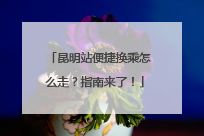 昆明站便捷换乘怎么走？指南来了！