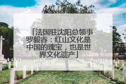 法国驻沈阳总领事罗毅睿：红山文化是中国的瑰宝，也是世界文化遗产