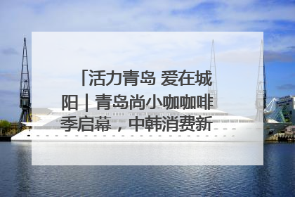 活力青岛 爱在城阳｜青岛尚小咖咖啡季启幕，中韩消费新场景点燃夏日热情