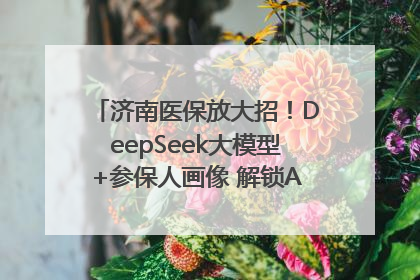 济南医保放大招！DeepSeek大模型+参保人画像 解锁AI医保管家新体验