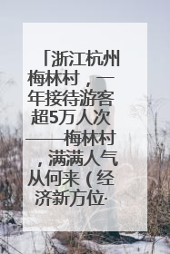 浙江杭州梅林村，一年接待游客超5万人次——梅林村，满满人气从何来（经济新方位·农村消费观察）