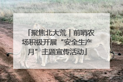 聚焦北大荒｜前哨农场积极开展“安全生产月”主题宣传活动