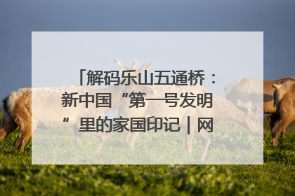 解码乐山五通桥：新中国“第一号发明”里的家国印记｜网络名人四川行