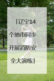 辽宁14个地市同步开展消防安全大演练