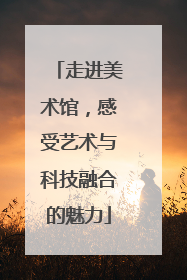 走进美术馆，感受艺术与科技融合的魅力