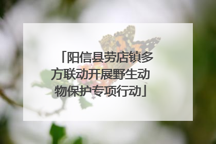 阳信县劳店镇多方联动开展野生动物保护专项行动