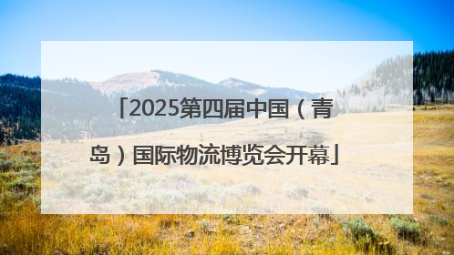 2025第四届中国（青岛）国际物流博览会开幕